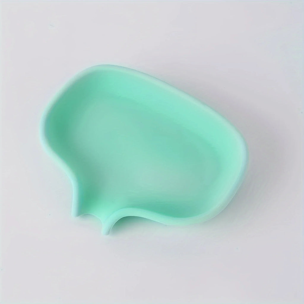 Flat-Bottom Soap Dish with Drainage Tray – Bathroom Holder Soap Dish Qme
