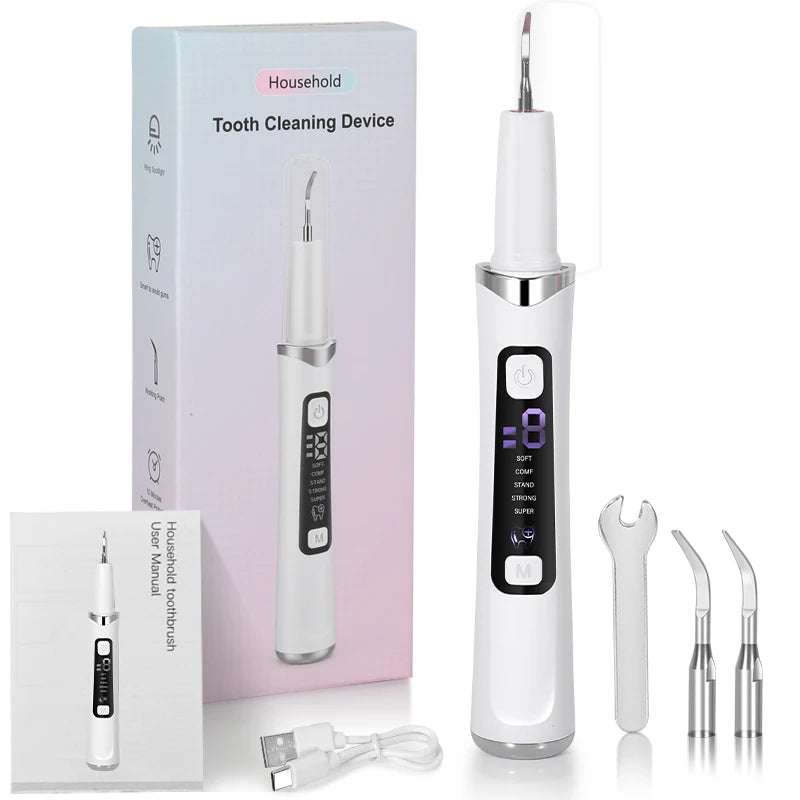 Ms.Dear Ultrasonic Dental Scaler – 5 Modes Tartar & Stain Remover Ultrasonic Dental Scaler Qst