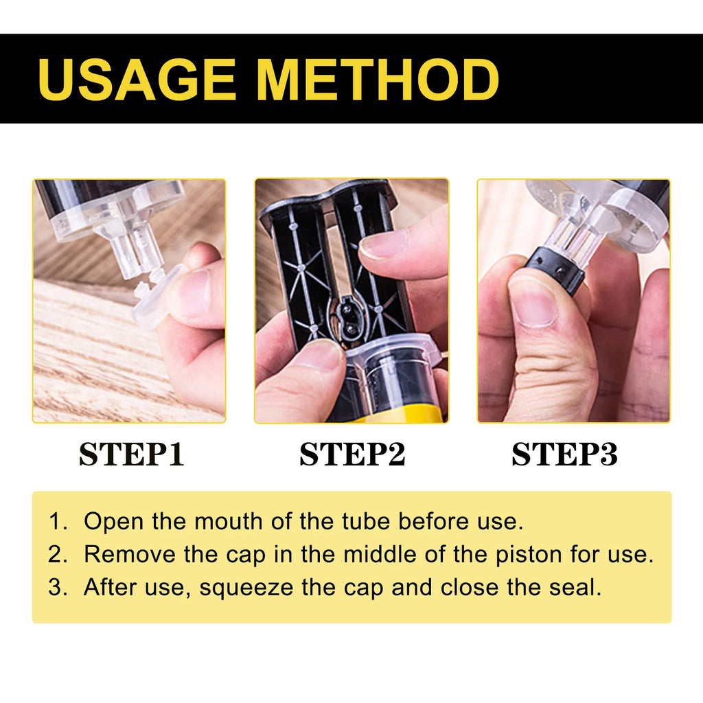 25ml AB Epoxy Resin Adhesive – Waterproof High-Temp Bond Glue Epoxy Adhesive Qst