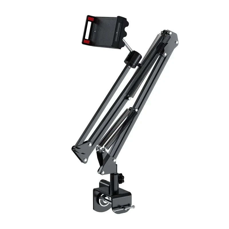 360° Rotating Tablet & Phone Stand – Aluminum Bed & Desk Mount Tablet Phone Stand Qme