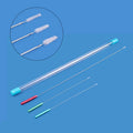 3-Piece Stainless Steel Tube Cleaning Brush Set | Cannula Brush Tube Cleaning Brush Qme Brown