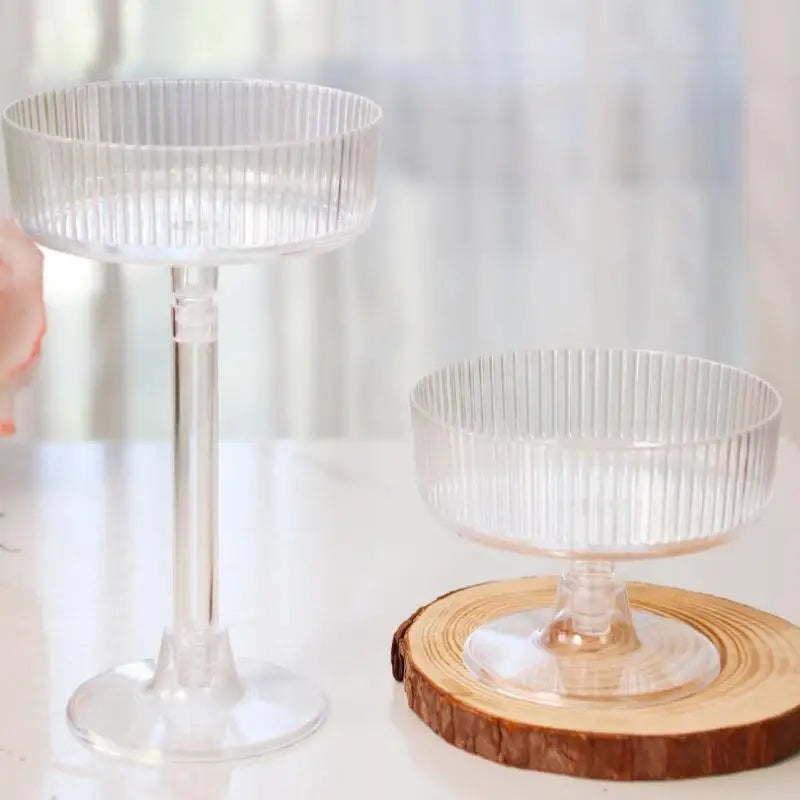 Detachable Champagne Tower Cups – Reusable Plastic Martini Champagne Tower Cups Qme