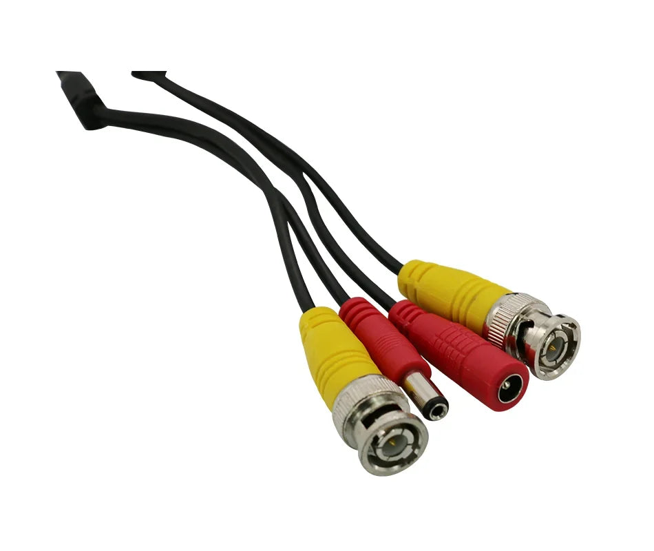 ESCAM BNC+DC 2-in-1 CCTV Cable – Analog AHD CVI 32ft & 59ft CCTV Surveillance Cable Qme 18M(59ft)