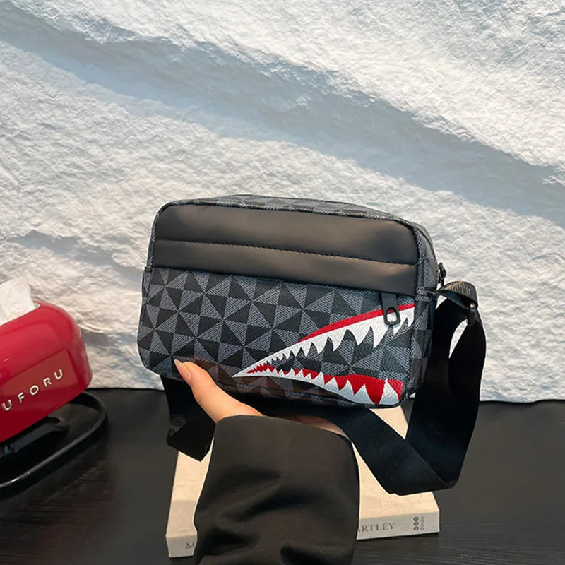Crossbody Small Square Bag | Split Leather Casual Purse Crossbody Handbag Qme
