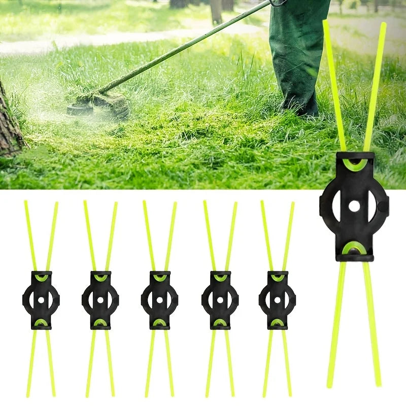 Wear-Resistant Grass Rope Trimmer Head 5pcs Replacement Trimmer Head Replacement Qme