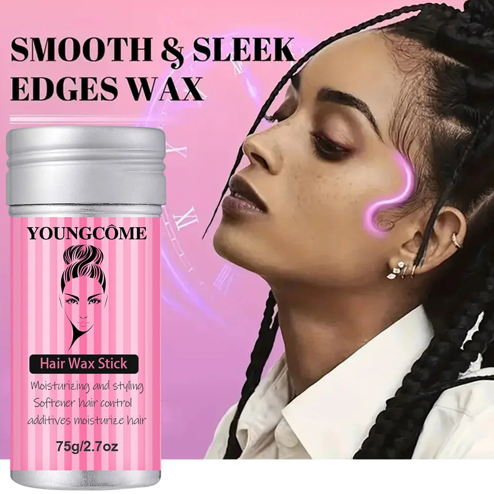 Hair Wax Stick – Frizz-Smoothing Non-Greasy Long-Lasting Styling Hair Wax Stick Qst