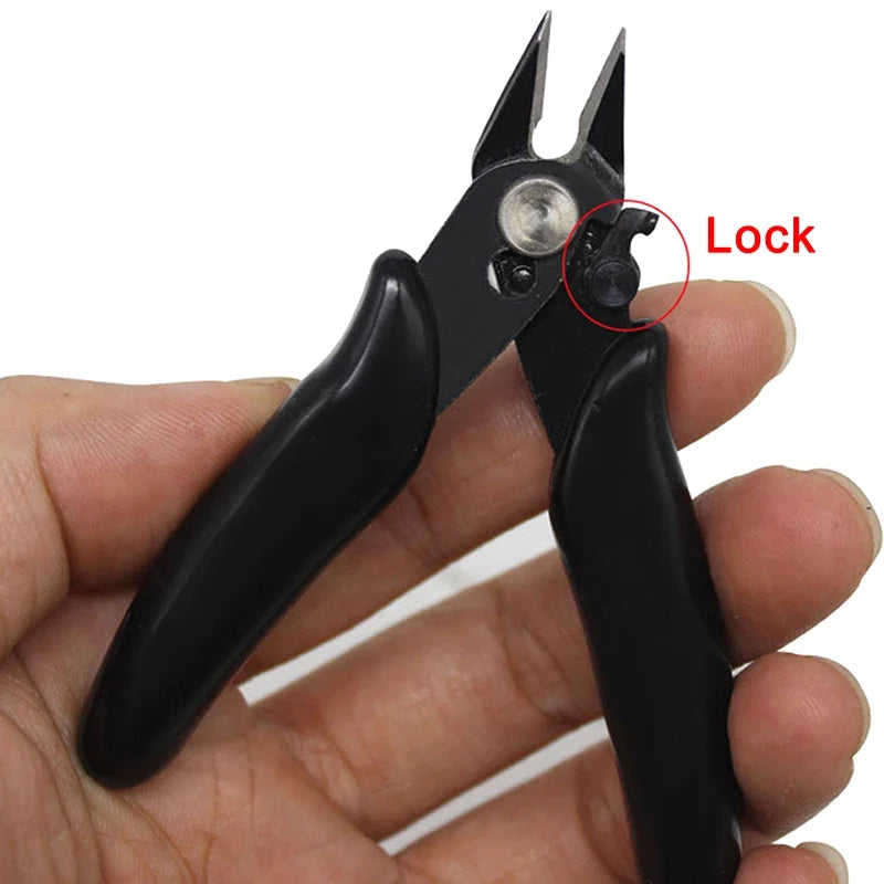 Diagonal Mini Wire Cutter Pliers – Precision Cable Cutting Tool Diagonal Wire Cutter Qme