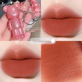 Bear Lip Mud Matte Velvet Glaze Lipstick Keychain Pendant Matte Lip Glaze Qme A8-300-01