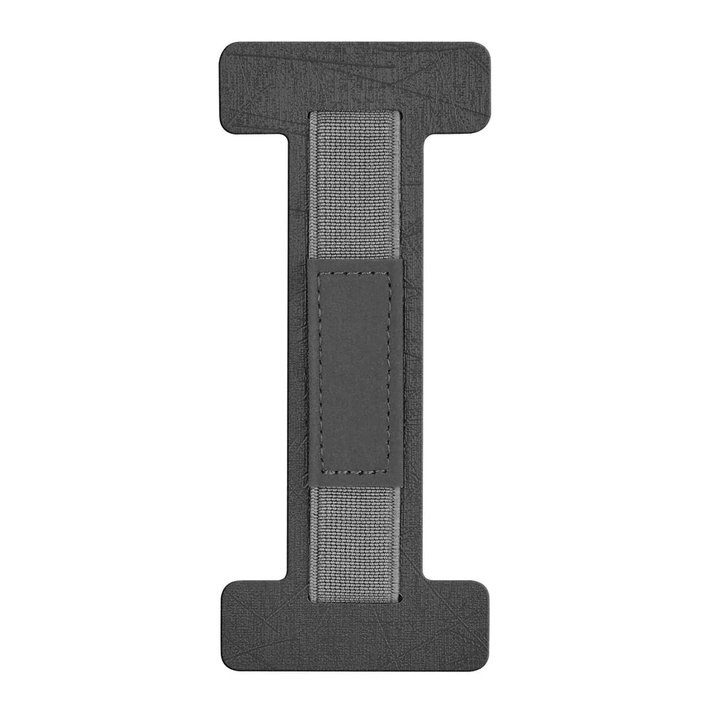 Universal Anti-Slip Finger Sling Tablet Grip Strap | 6–8 Inch Tablet Grip Strap Qme gray