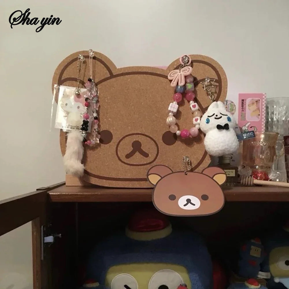 Cute Cartoon Felt Board – Dorm Room Photo Wall Decor Felt Bulletin Board Qme