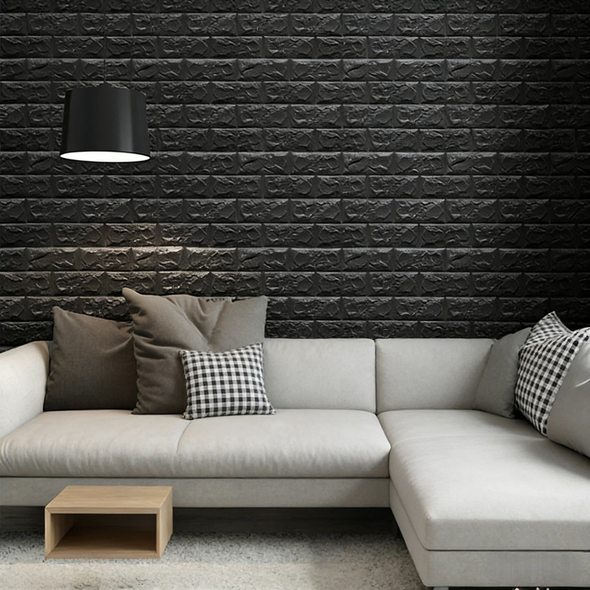3D Brick Self-Adhesive Waterproof Wall Sticker Panels | 7 Colors Wall Sticker Panel Qme