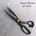 Professional Tailor's Scissors – Sharp Stainless Steel Shears Fabric Cutting Scissors Qst 12inch
