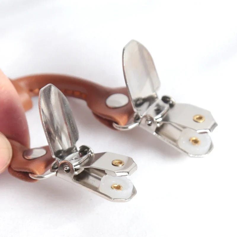 Vintage Y-Back Suspenders Men Women Button End Adjustable Vintage Suspenders Qme