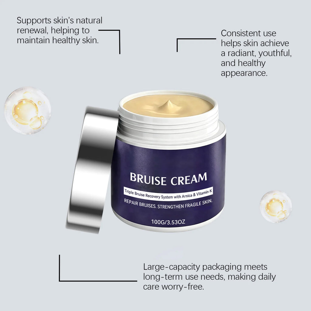 Arnica Bruise Repair Cream – Vitamin K & Calendula, 100g Skin Repair Cream Qst
