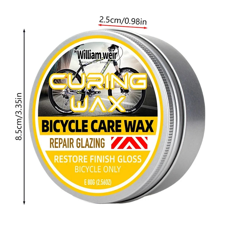 Bicycle Maintenance Wax – Bike Paint Polish & Scratch Remover 80g Bike Maintenance Wax Qme