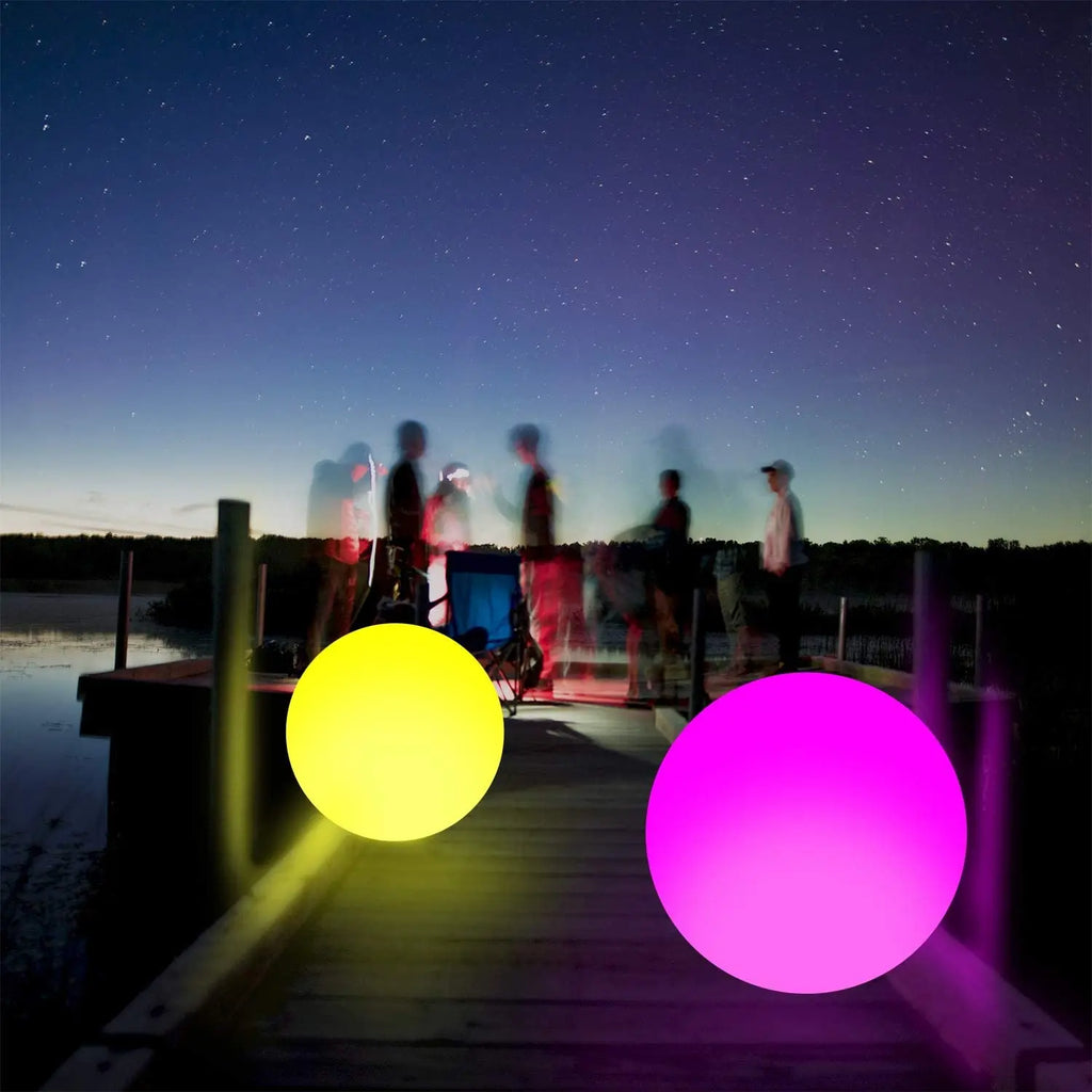 LED16 Inflatable Floating Pool Light Beach Ball – Party Fun Inflatable Pool Light Ball Qme