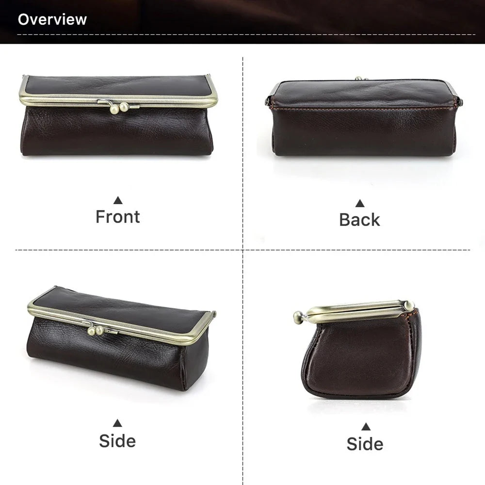 Handmade PU Leather Eyeglasses Case & Sunglasses Pouch Eyeglasses Case Qme