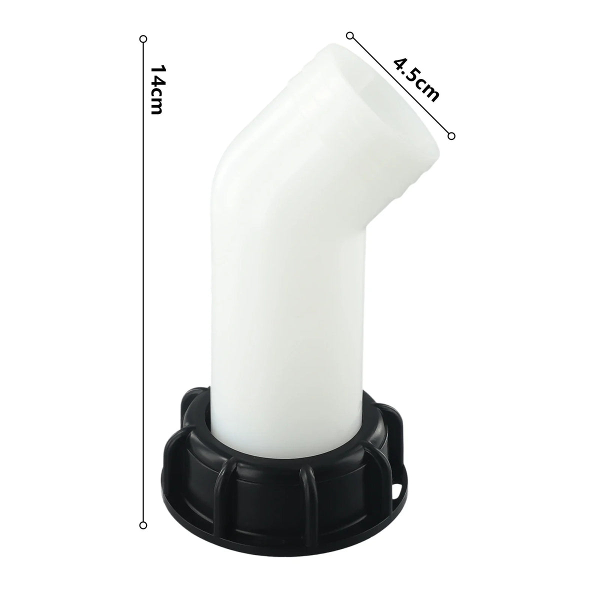 IBC Tank Drain Valve – Threaded Water Tank Diversion Spout IBC Tank Valve Qme