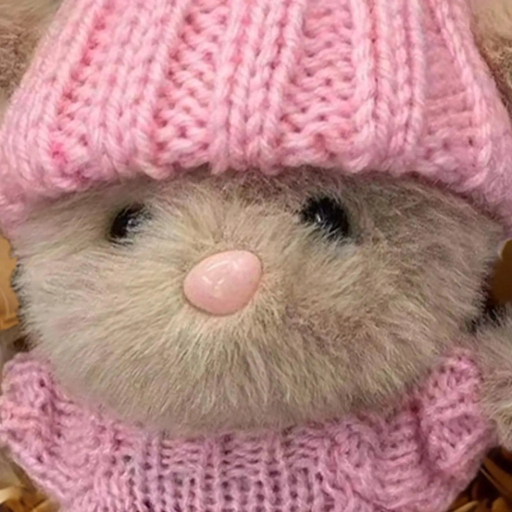 Plush Bunny Collectible Rabbit Stuffed Doll – 18cm Soft Toy Plush Stuffed Animal Qme