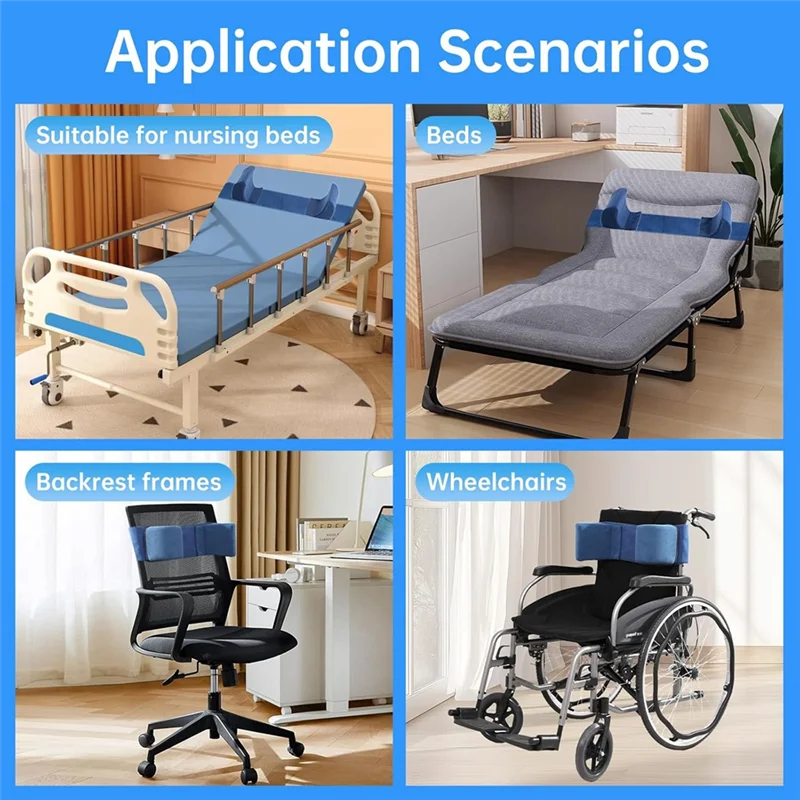 Wheelchair Lateral Support Cushion – Adjustable Side Panels Wheelchair Support Cushion Qme