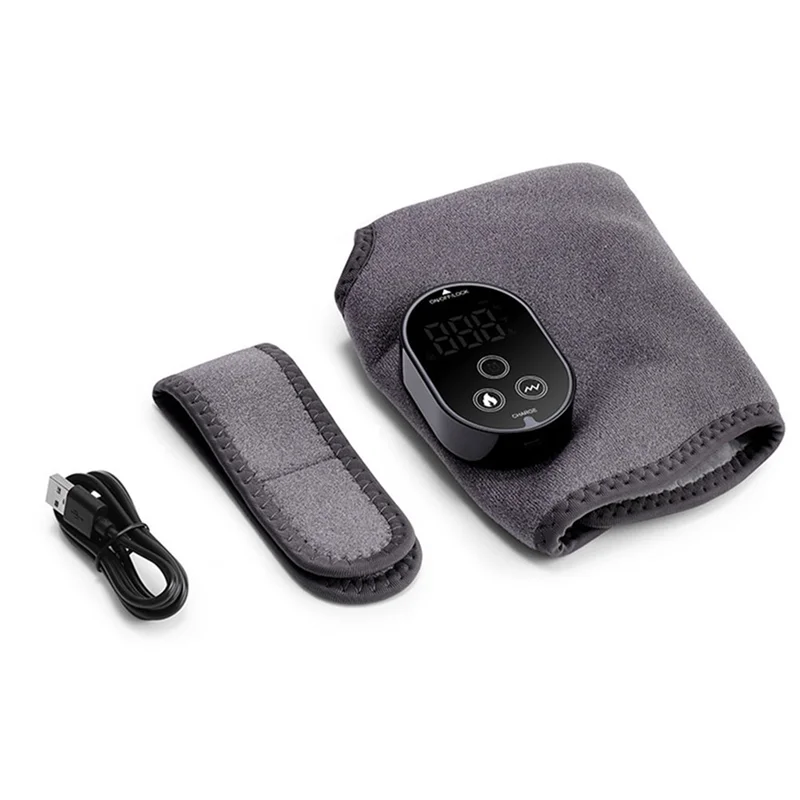 MiLESEEY B15C Foot & Ankle Massager with Heat & Vibration Foot & Ankle Massager Qst As shown