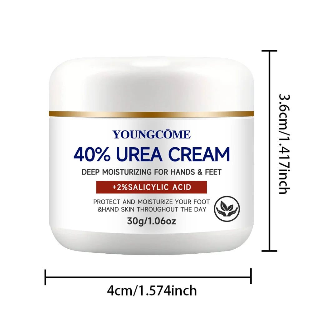 YOUNGCOME 40% Urea & 2% Salicylic Acid Hand & Foot Cream Hand & Foot Cream Qst 30G