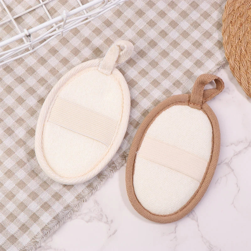 Natural Loofah Body Scrubber – Soft Exfoliating Sponge Loofah Body Scrubber Qme