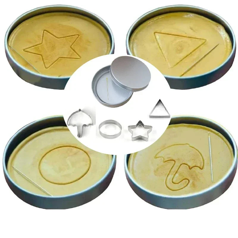 6-Piece Korean Game Stainless Steel Cookie Cutter Mold Set Cookie Cutter Set Qme