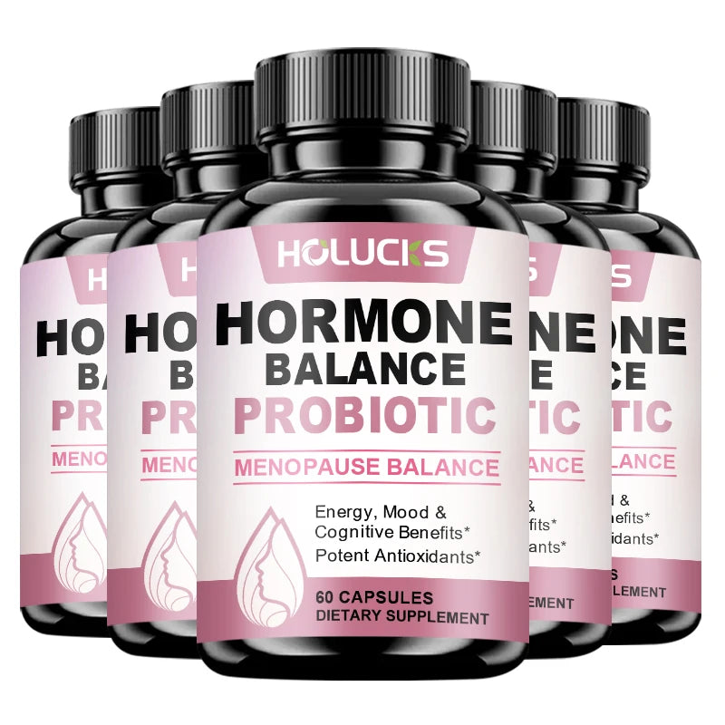 Women's Daily Wellness Probiotic Capsules – Mood & Energy Wellness Supplement Capsules Qst 5 BOX 60pcs Hot Sale