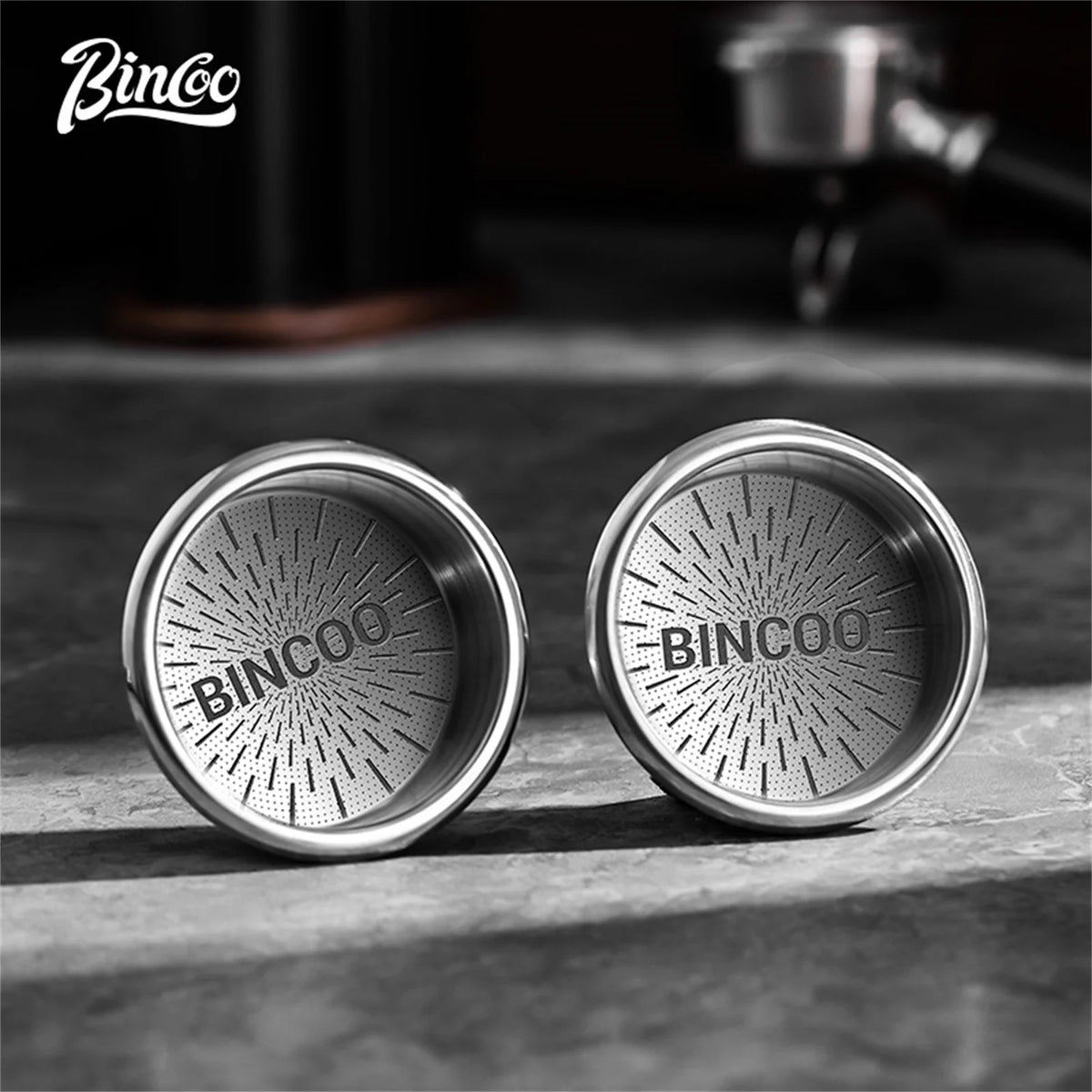 Bincoo Precision Espresso Filter Basket 51/58.5mm 16–20g Espresso Filter Basket Qst