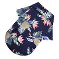 Hawaiian Dog Shirt – Summer Beach Pet Vest T-Shirt Pet Clothing Vest Qme Navy Blue XXXL
