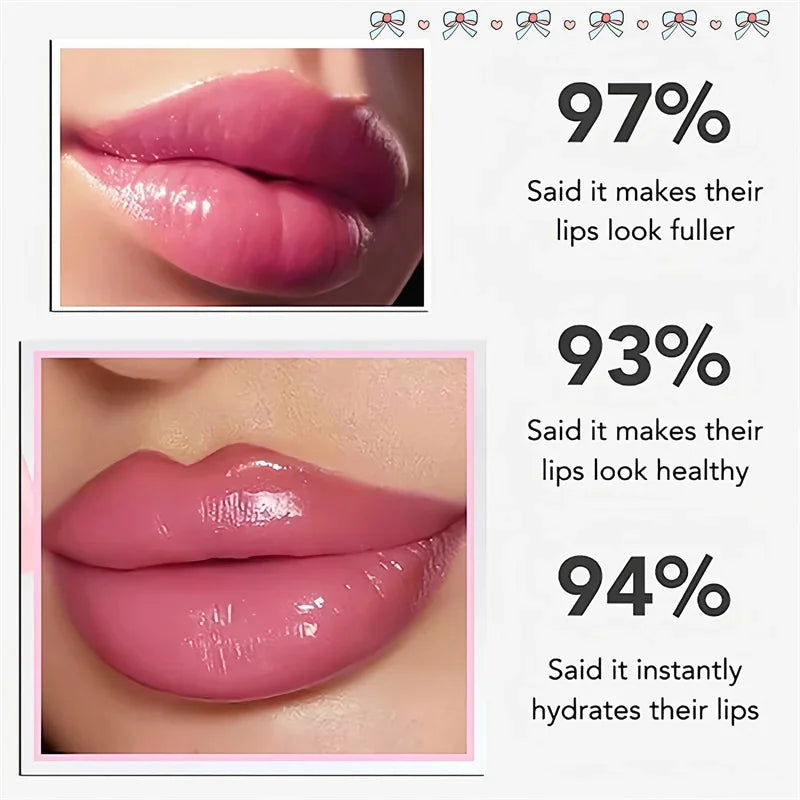 Lip Plumping Serum Oil with Hyaluronic Acid | Moisturizing Lip Plumping Serum Qme