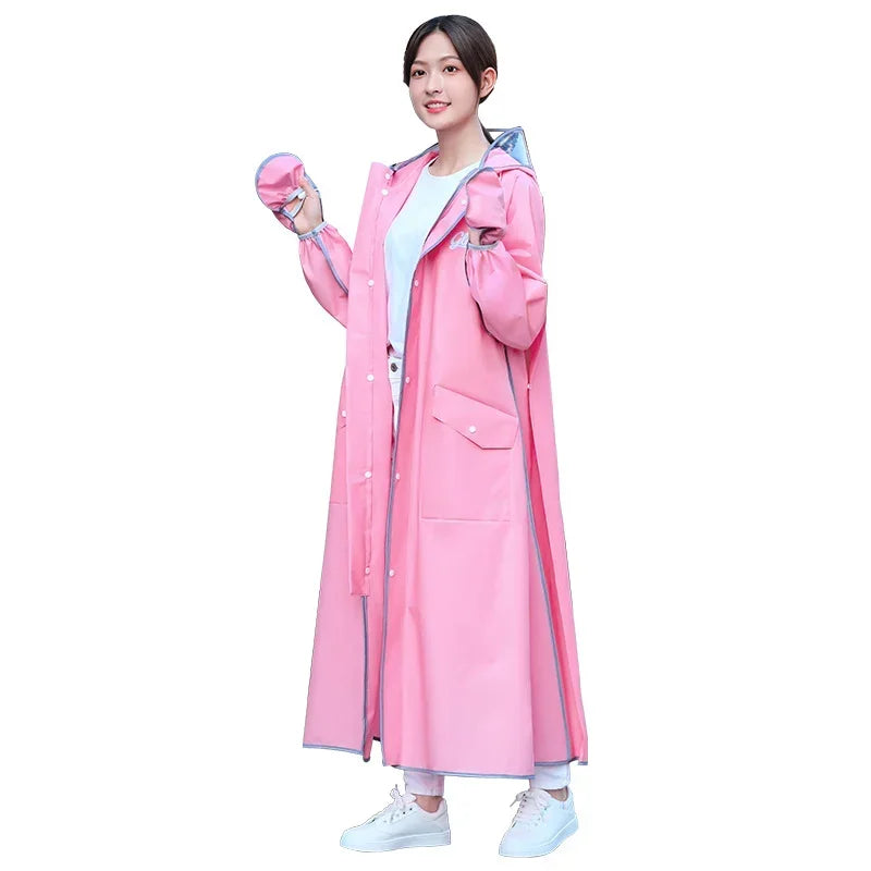 Full Body Raincoat for Electric Vehicles & Motorcycles | Qme Motorcycle Raincoat Qme