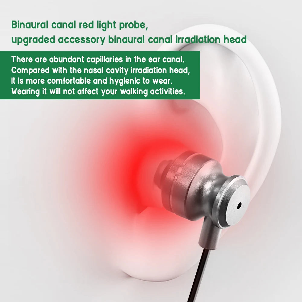 Nasal & Ear Red Light Therapy Device 650nm | SPK-705 Red Light Therapy Device Qst