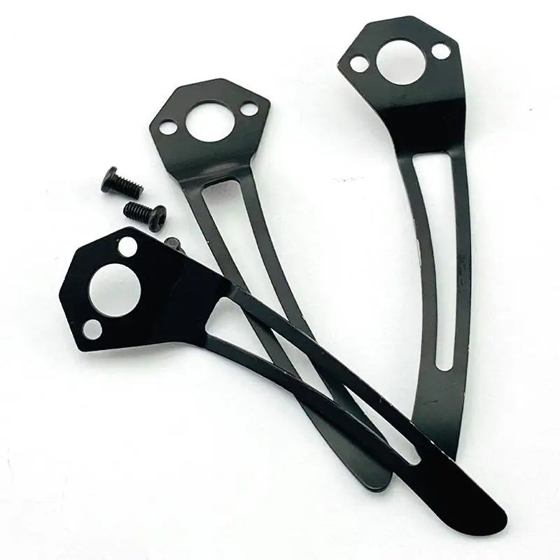 Stainless Steel Back Clip for DIY Folding Pocket Knife – Swayboo Knife Clip Accessory Qst