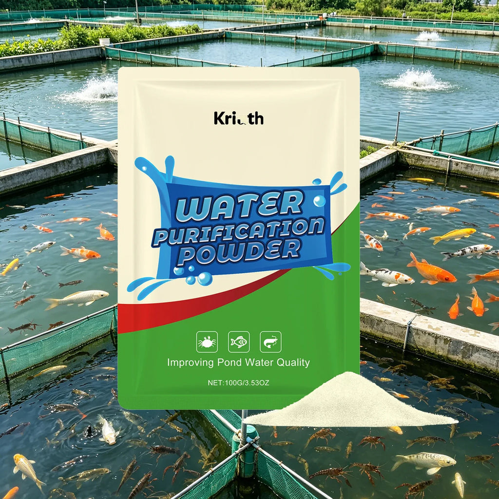 Pond Water Purification Powder – Odor Control & Waste Reducer Pond Water Treatment Qme