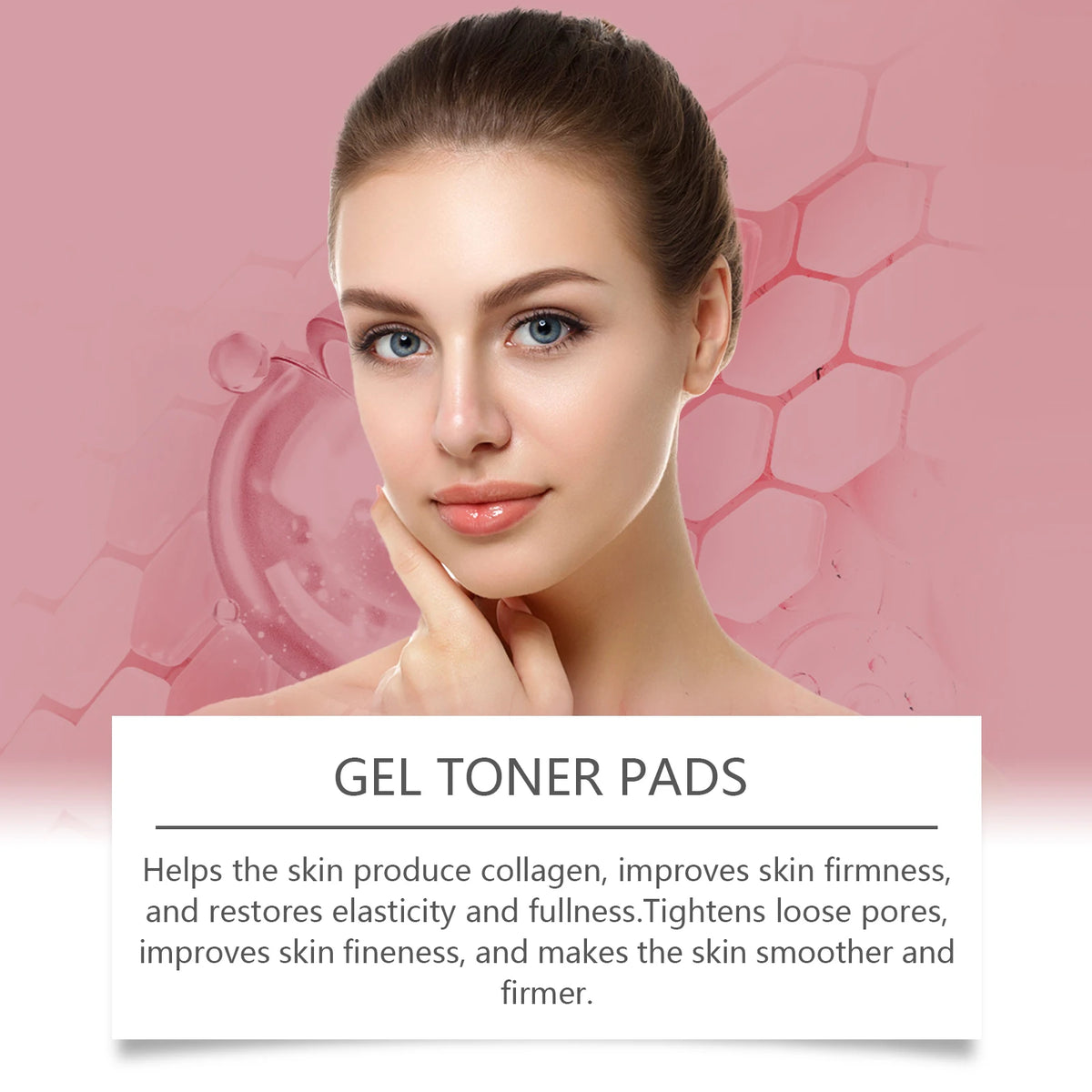 West Month Hyaluronic Acid Toner Pads – 60pcs Deep Hydration Toner Pads Qst