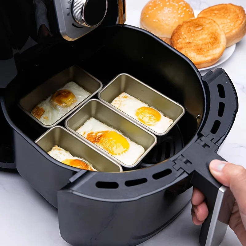 Stainless Steel Airtight Lunch Box – Rectangle Food Container Food Storage Container Qme