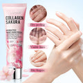 Collagen Cherry Blossom Hand Cream – Deep Moisturizing, Smooth Skin Moisturizing Hand Cream Qme 60g