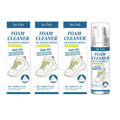 White Shoe Foam Cleaner – Remove Stains & Prevent Yellowing Shoe Foam Cleaner Qme 3 x 120ml Boxed