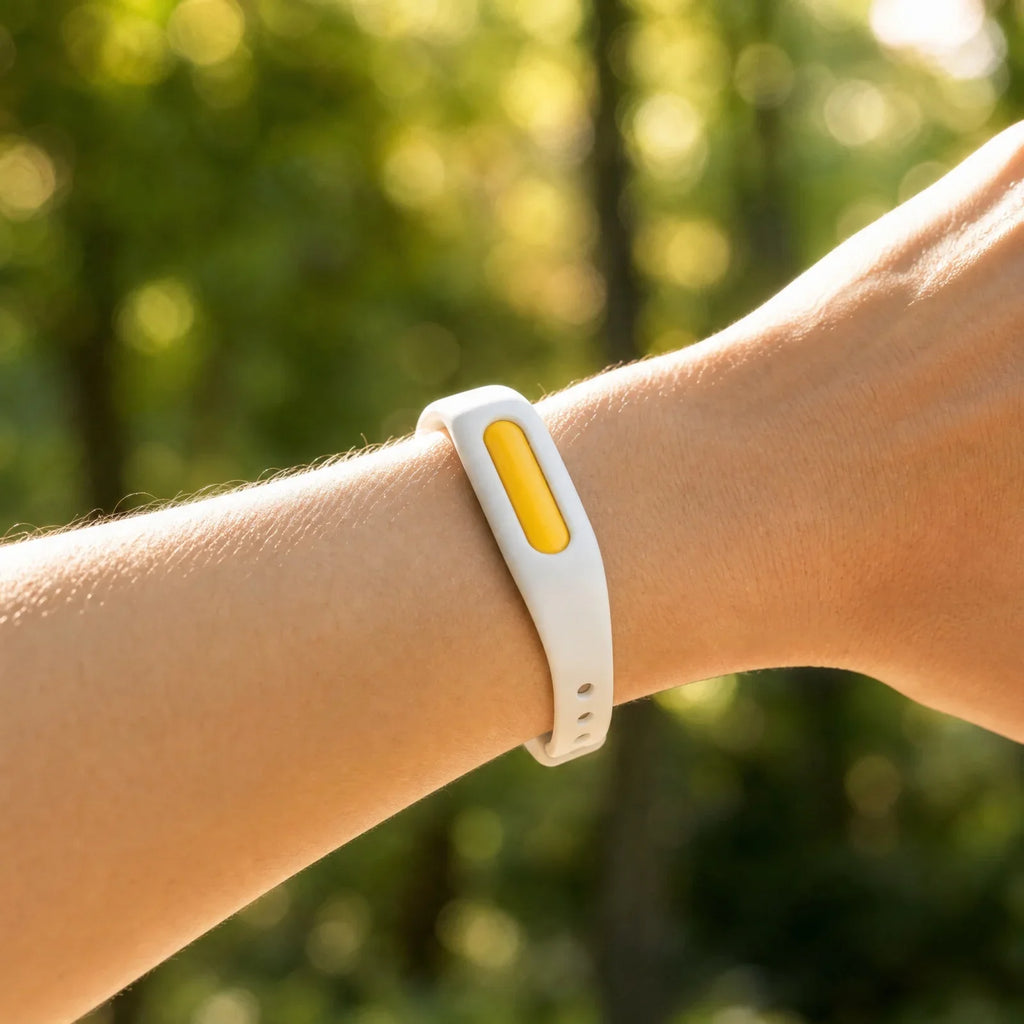Mosquito-Repelling Essential Oil Bracelet | Waterproof Silicone Insect Repellent Bracelet Qme