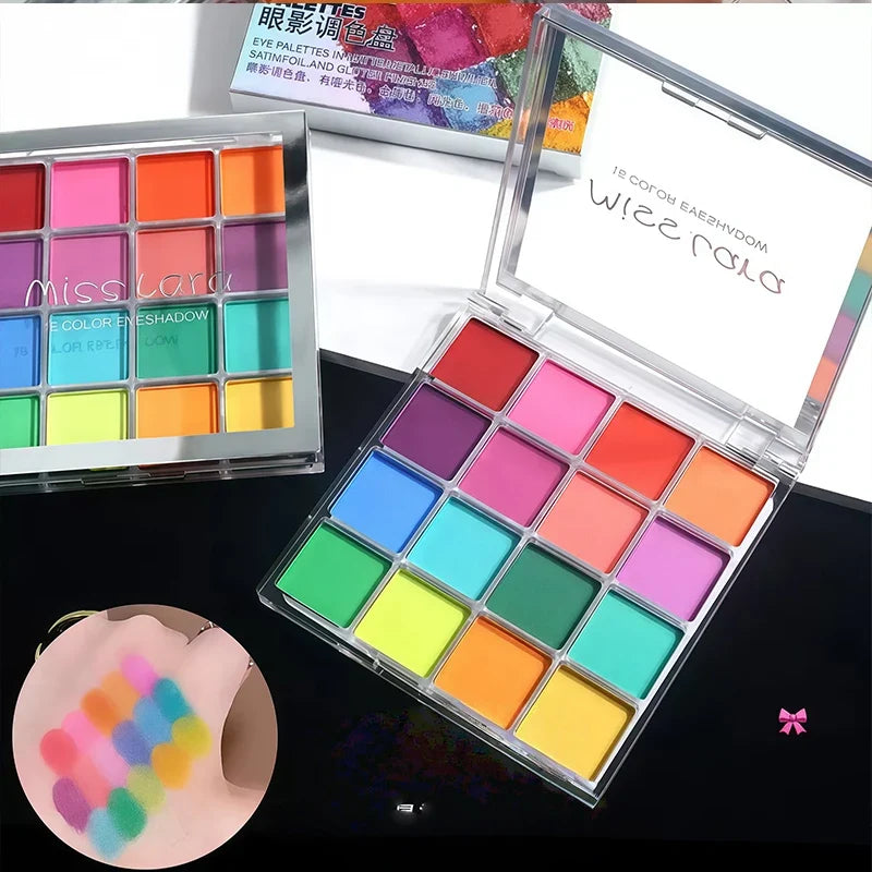 16-Grid Nail Pigment Powder – Gradient & Blush Effect Set Nail Pigment Powder Qme