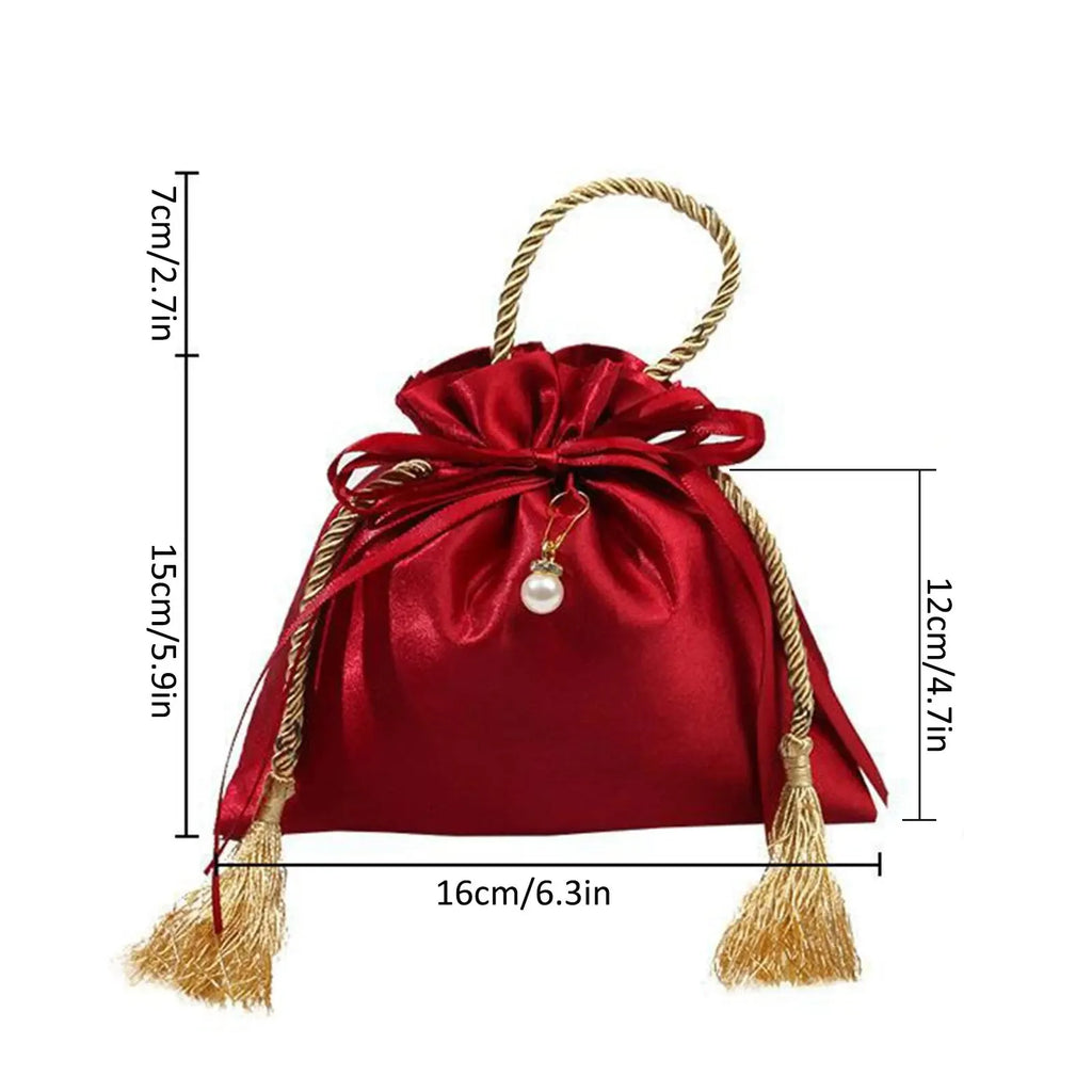 Small Gold Velvet Drawstring Pouches – Wedding & Party Gift Bags Velvet Gift Pouches Qme