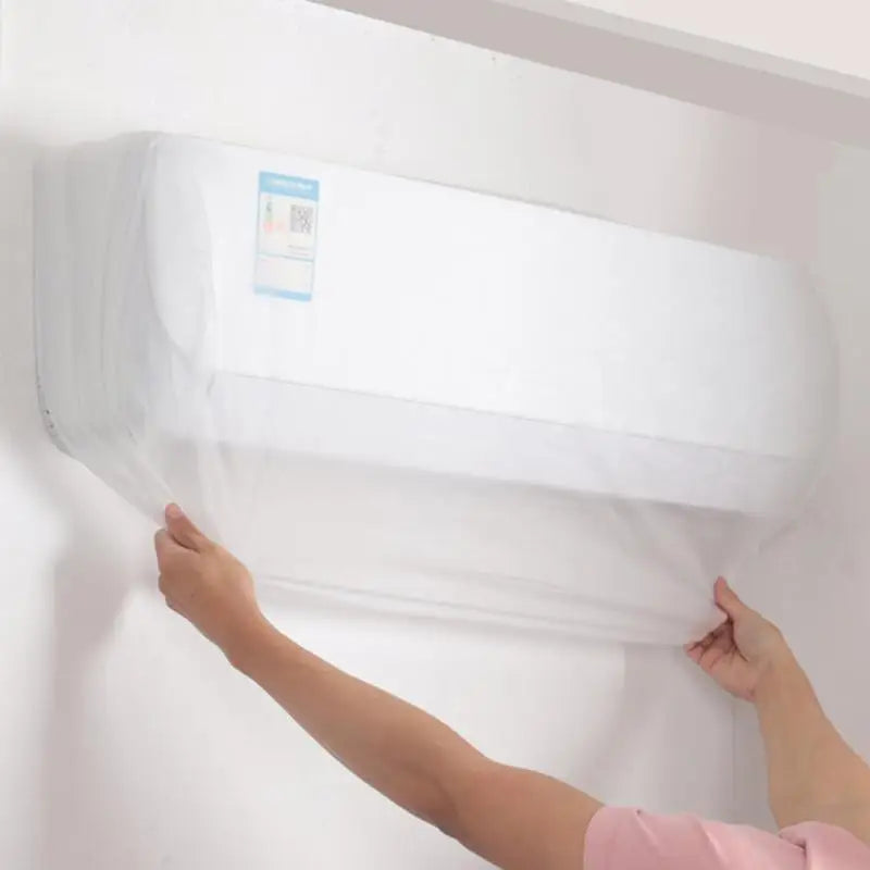 Wall AC Dust Cover – Damp-Proof PEVA Protective Cover AC Protective Cover Qst