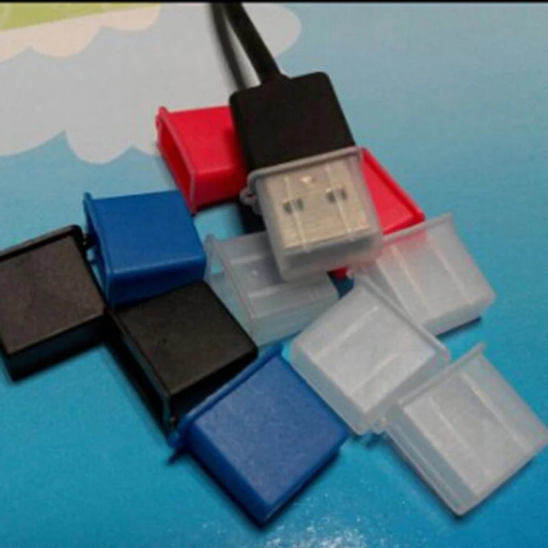10 Pcs USB Type-A Male Dust Plug Caps – Rubber Port Covers USB Port Dust Cap Qst