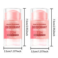 Women's Peach Vanilla Deodorant Lotion – Long-Lasting Fragrance Deodorant Lotion Stick Qst 2pcs