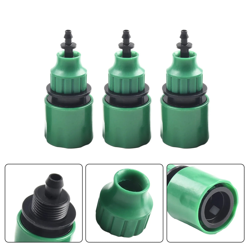 Garden Hose Quick Connector Micro Irrigation Adapter – 5 Pack Hose Quick Connector Qme