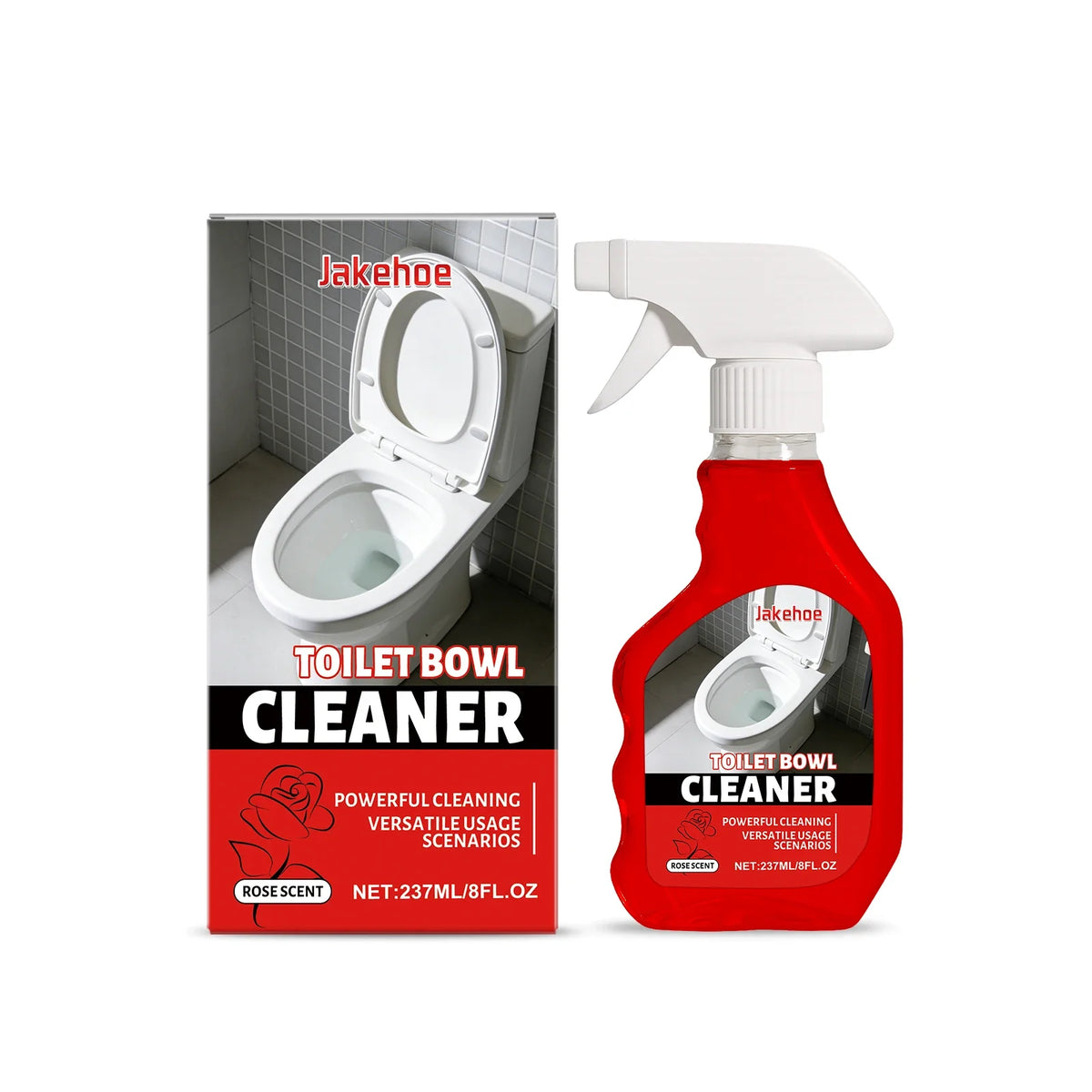 Toilet Bowl Cleaning Spray – Scale Remover & Odor Control Toilet Bowl Cleaner Qme 237ML Boxed