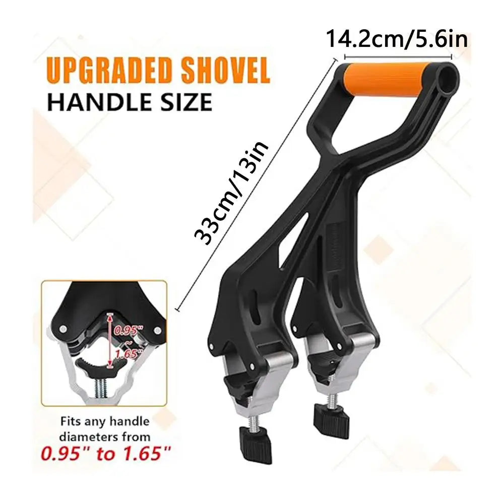 Ergonomic Non-Slip Shovel Handle Extension | Easy Install Shovel Handle Extension Qme Other China Mainland