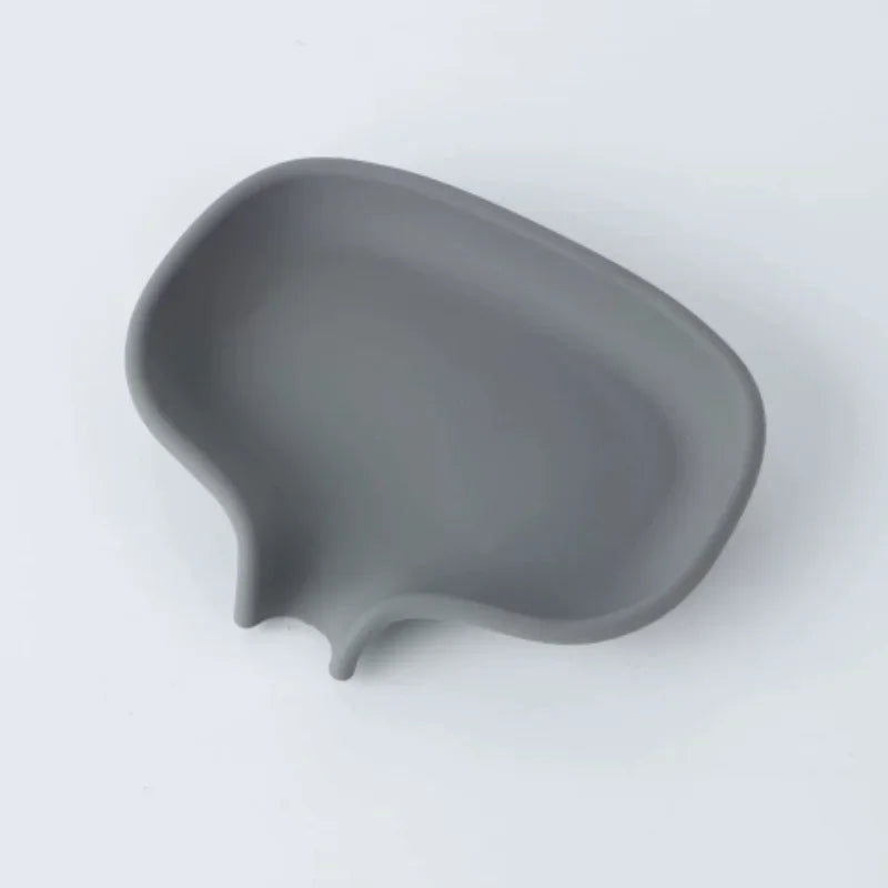 Flat-Bottom Soap Dish with Drainage Tray – Bathroom Holder Soap Dish Qme